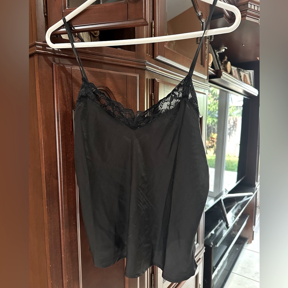 Hippie Rose Black Lacky Tank | Date Night